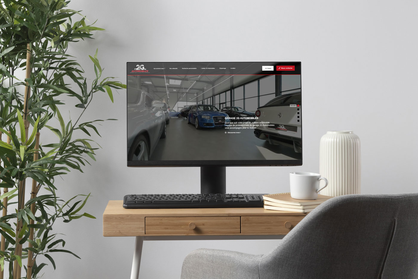 Site internet 2G Automobile